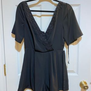 Black romper